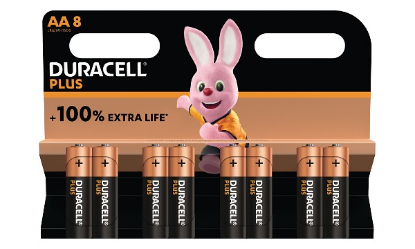 Duracell Plus AA 8 Pack