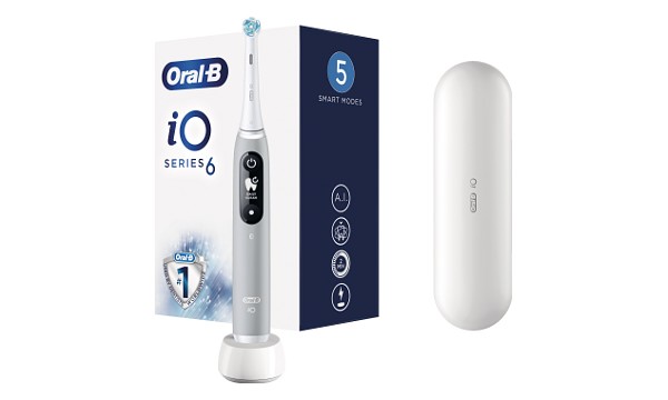 Oral-B iO6 Grey Opal Ultimate Clean Toothbrush