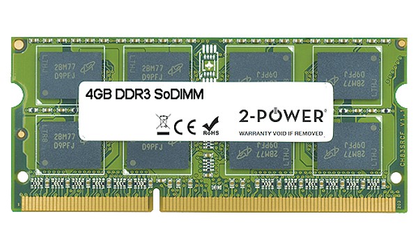 Satellite L650-16V 4GB DDR3 1066MHz SoDIMM