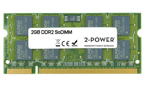 Tecra A10-19T 2GB DDR2 800MHz SoDIMM