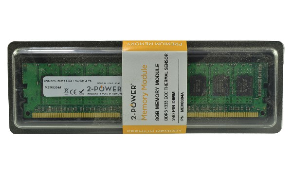 ProLiant DL360p Gen8 Entry 8GB DDR3 1333MHz ECC + TS DIMM
