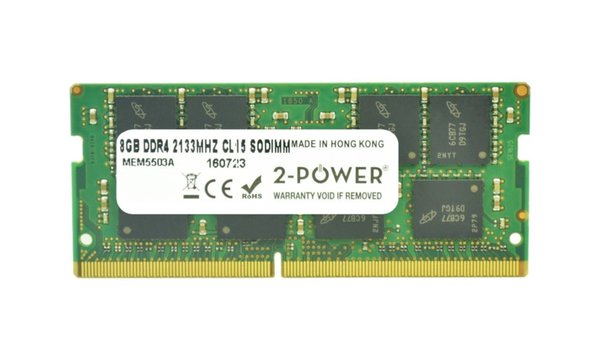 17-x169nb 8GB DDR4 2133MHz CL15 SoDIMM