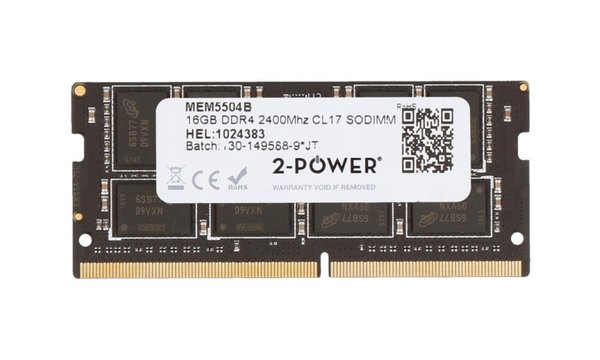 Inspiron 15 5568 2-in-1 16GB DDR4 2400MHz CL17 SODIMM