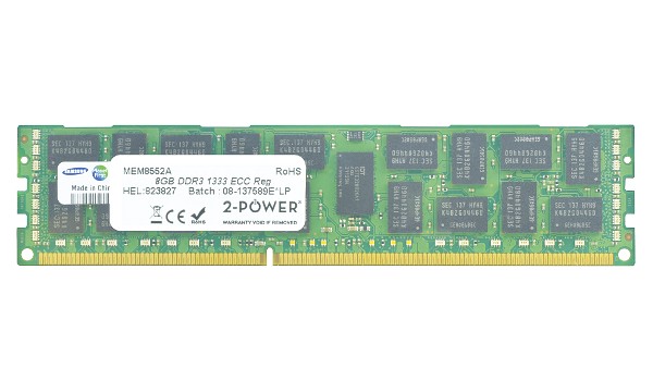ProLiant DL380e Gen8 Storage 8GB DDR3 1333MHz ECC RDIMM 2Rx4 LV