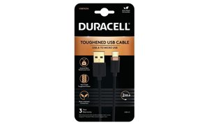 Duracell 2m USB-A to Micro USB Cable